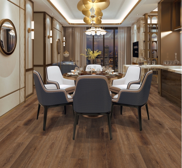 SPC ламинат "CronaFloor" Wood 4V Дуб Регин (1200*180*4 мм) — купить в Тамбове