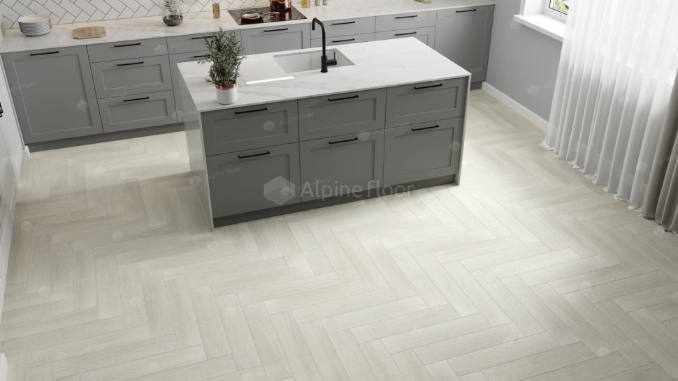 Виниловая плитка "Alpine Floor" Parquet LVT Зимний Лес (590*118*2,5 мм) — купить в Тамбове