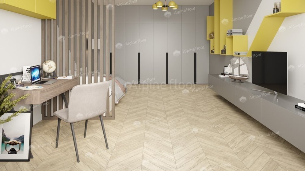 LVT плитка "Alpine Floor" Сонома (555*127*2,5 мм) — купить в Тамбове