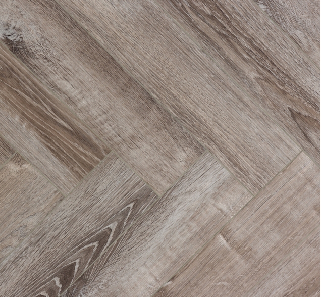 Виниловый ламинат SPC "Cronafloor" Herringbone Дуб Тулон (640*128*4,5 мм) — купить в Тамбове