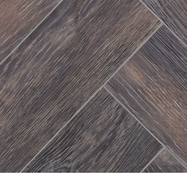 Виниловый ламинат SPC "Cronafloor" Herringbone Дуб Бордо (640*128*4,5 мм) — купить в Тамбове