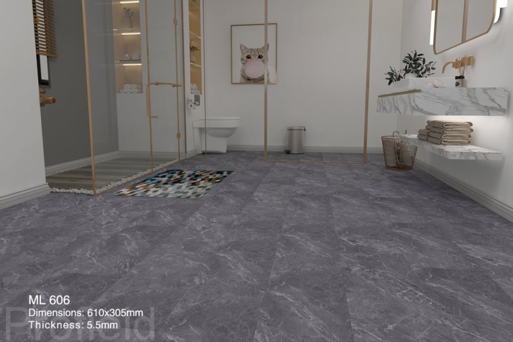 SPC ламинат "Profield" Грей марбл (305*610*5,5 мм) — купить в Тамбове