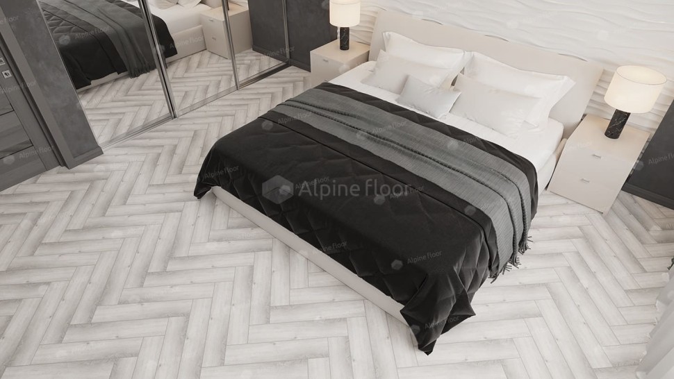 Виниловая плитка "Alpine Floor" Parquet LVT Дуб Альхена (590*118*2,5 мм) — купить в Тамбове