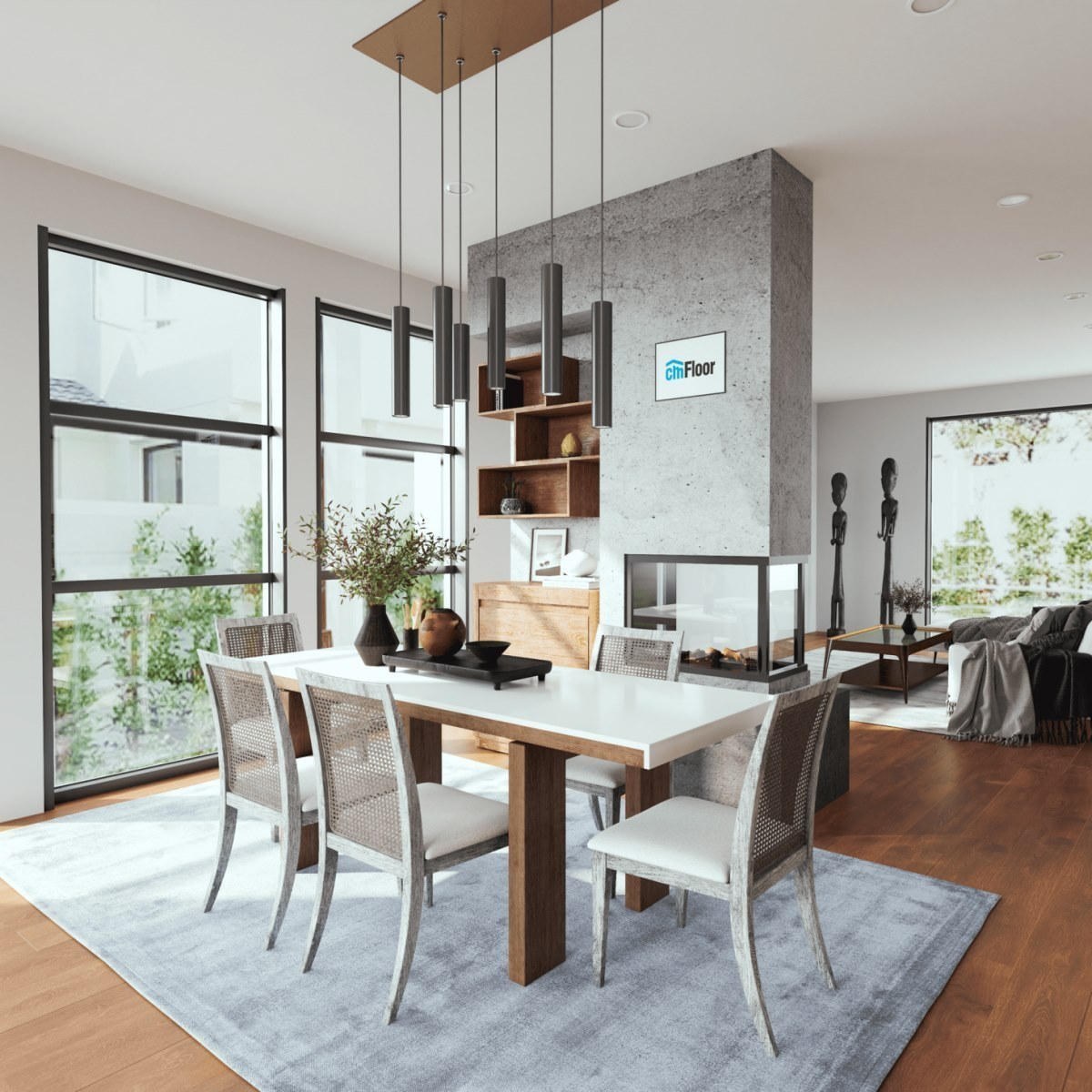 Виниловое напольное покрытие ScandiWood 18 Дуб Корица (180*1220*5 мм) — купить в Тамбове