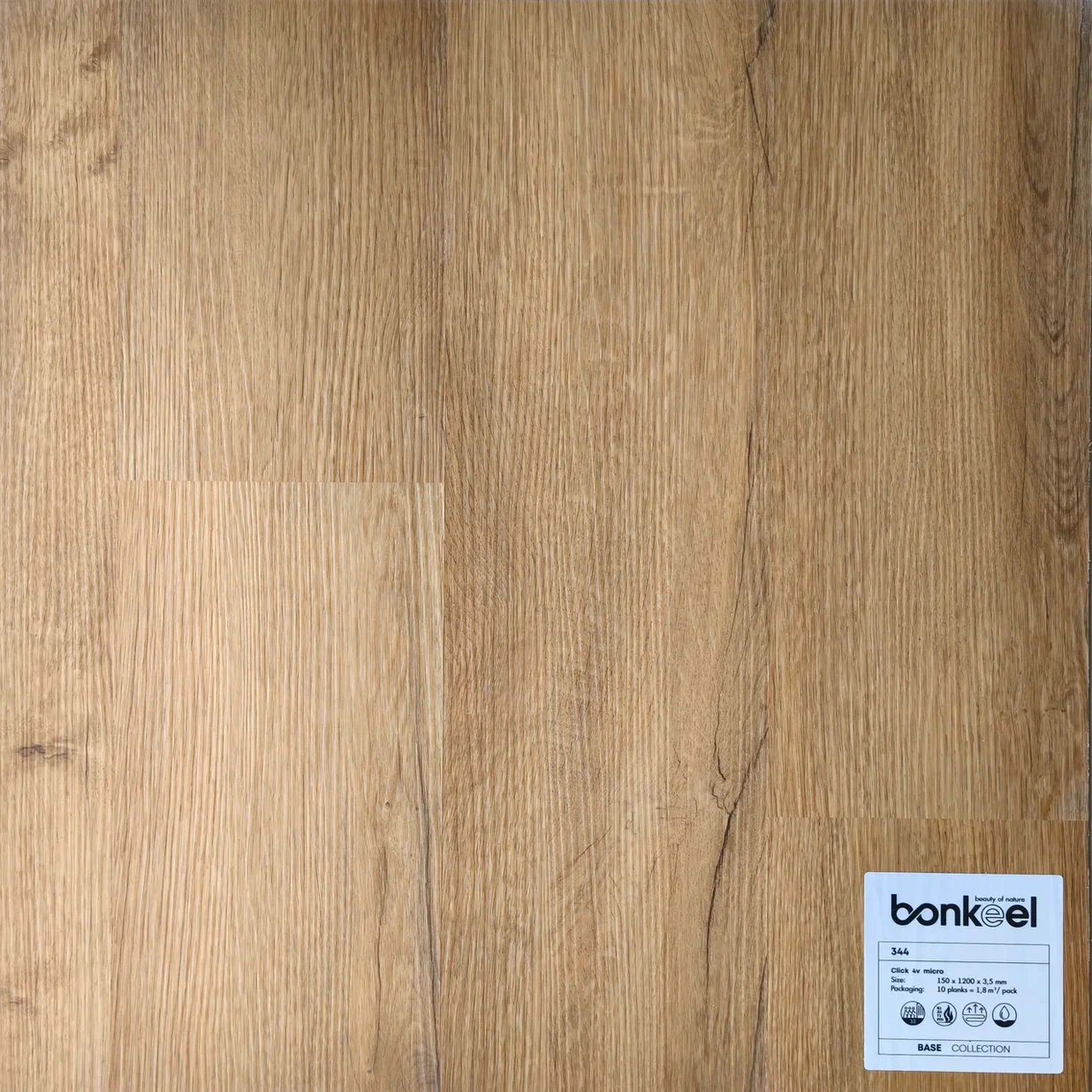 Плитка ПВХ "Bonkeel" Base New 344 (1220*150*3,5 мм) — купить в Тамбове