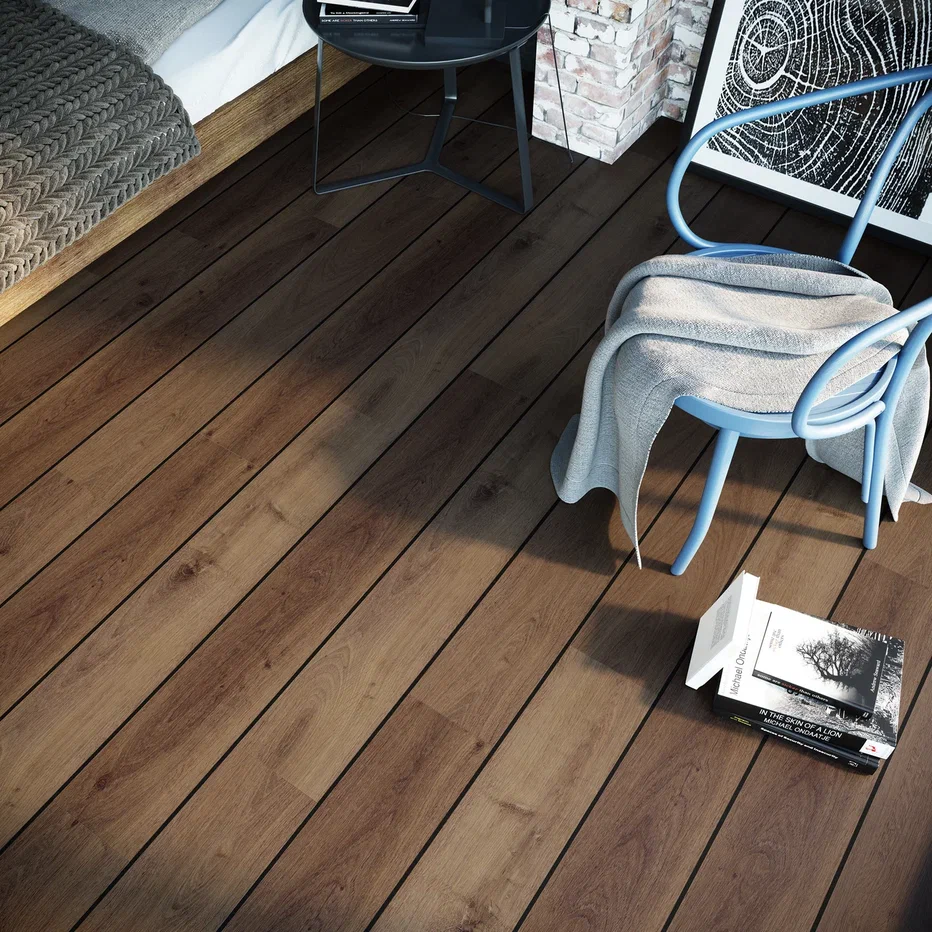 SPC ламинат "Invictus" Highland Oak Chocolate (1213*178*6мм) — купить в Тамбове
