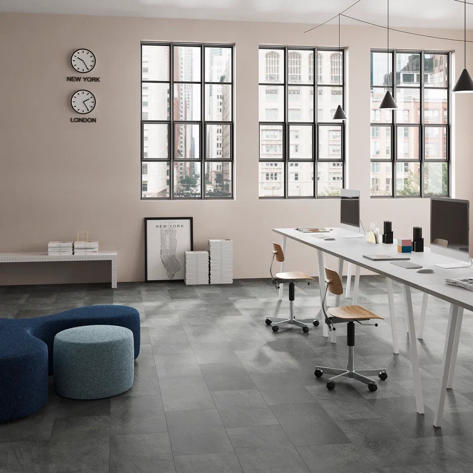 SPC ламинат "Invictus" Groovy Granite Steel (603*298*6мм) — купить в Тамбове