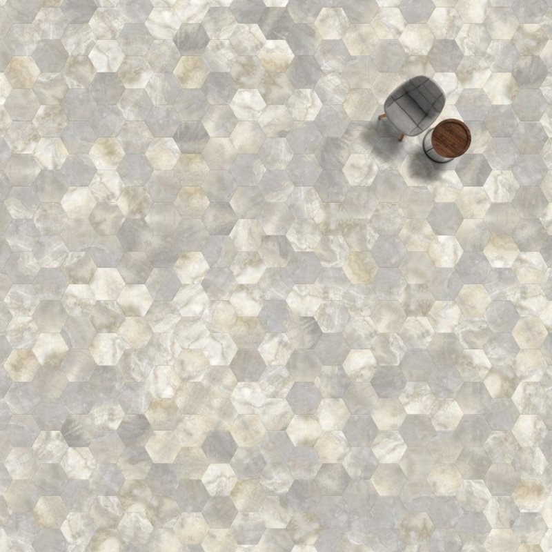 Виниловая плитка Big Hexagon 294 (452,64*392*2,5 мм) — купить в Тамбове