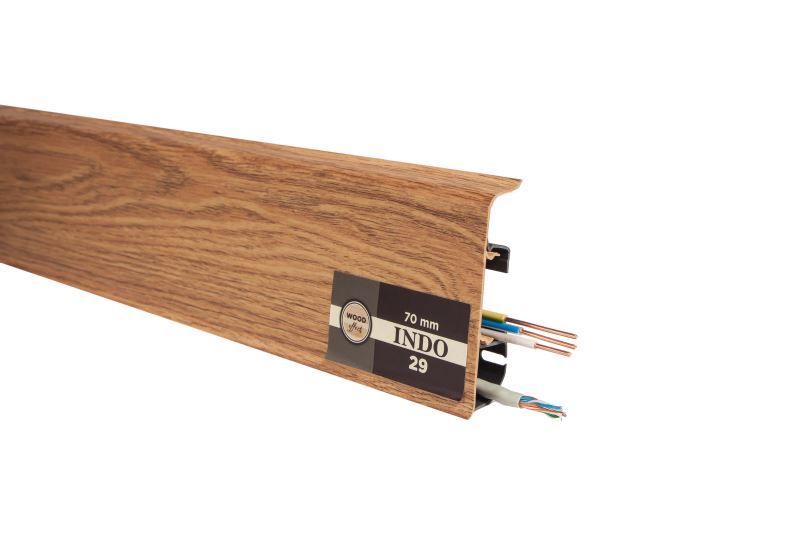 Плинтус "Arbiton" Indo Дуб Лютея (2500*26*70 мм) — купить в Тамбове