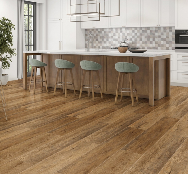 SPC ламинат "CronaFloor" Wood 4V Дуб Робуста (1200*180*4 мм) — купить в Тамбове