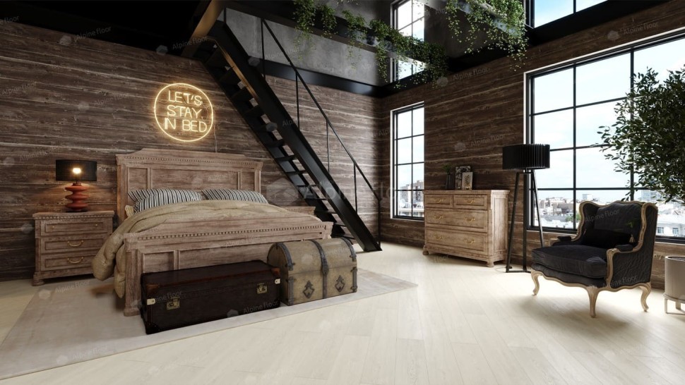 Виниловый ламинат "Alpine Floor" Classic Light MC Дуб Арктик (1220*183*3,5 мм) — купить в Тамбове