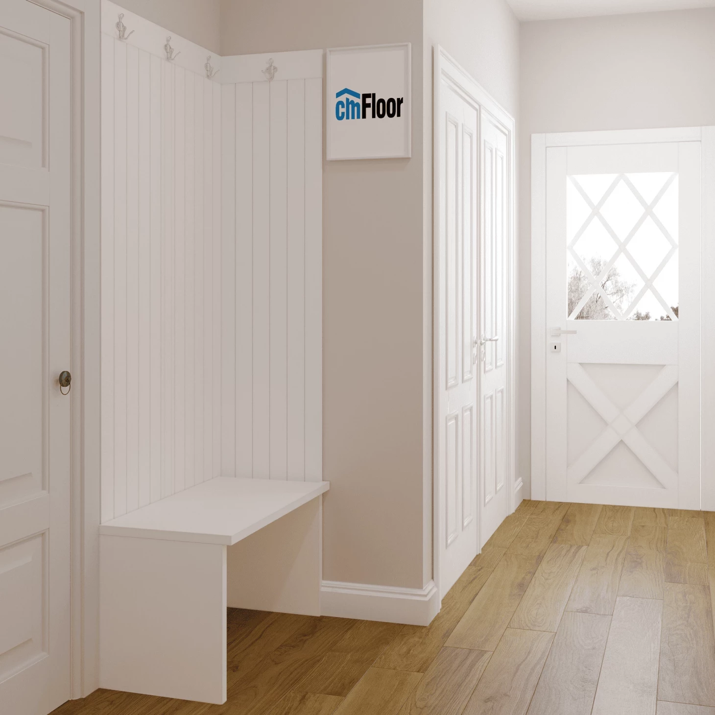 SPC плитка для пола Орех Американский (1220*180*4 мм) — купить в Тамбове