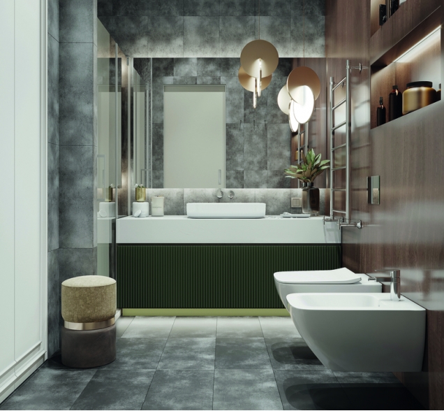 SPC ламинат "CronaFloor" Stone 4V Торнадо Серый (600*300*4 мм) — купить в Тамбове