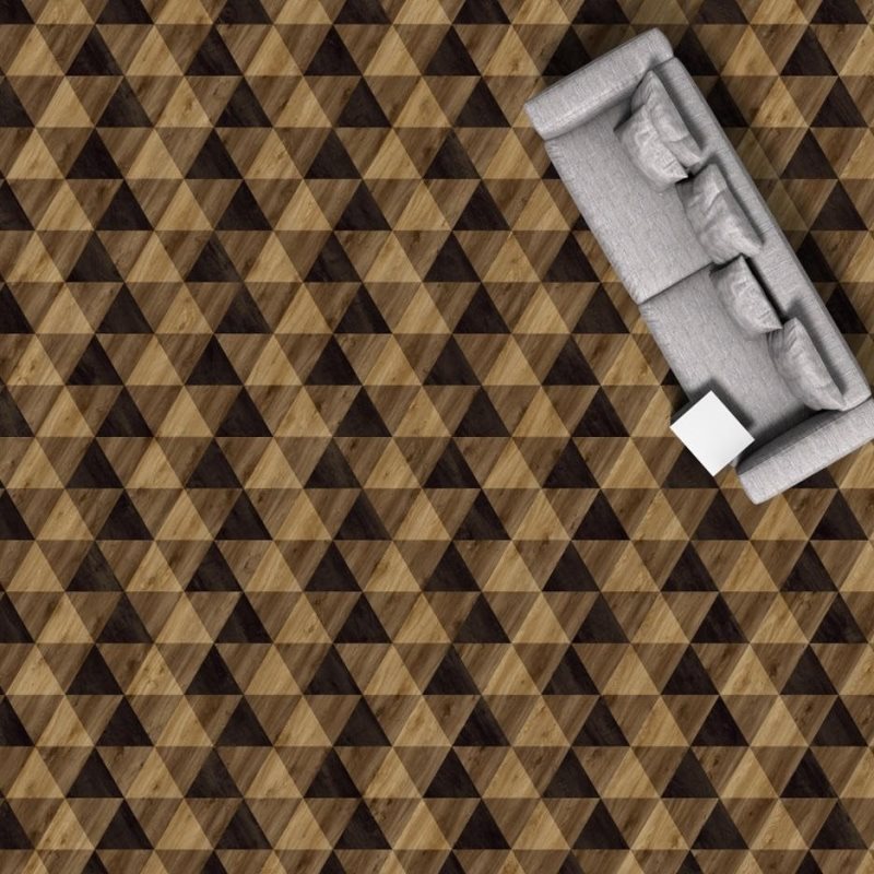 Виниловая плитка Triangles 362 (452,64*392*2,5 мм) — купить в Тамбове