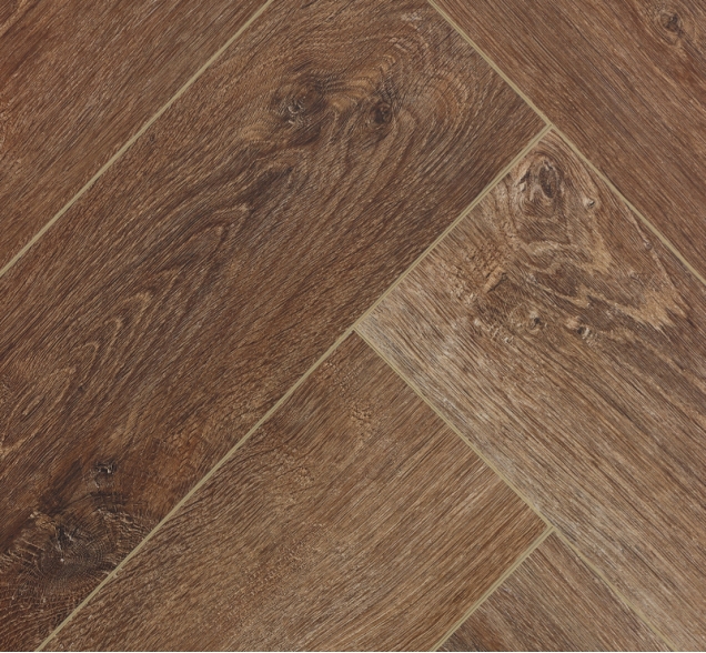 Виниловый ламинат SPC "Cronafloor" Herringbone Дуб Тулуза (640*128*4,5 мм) — купить в Тамбове