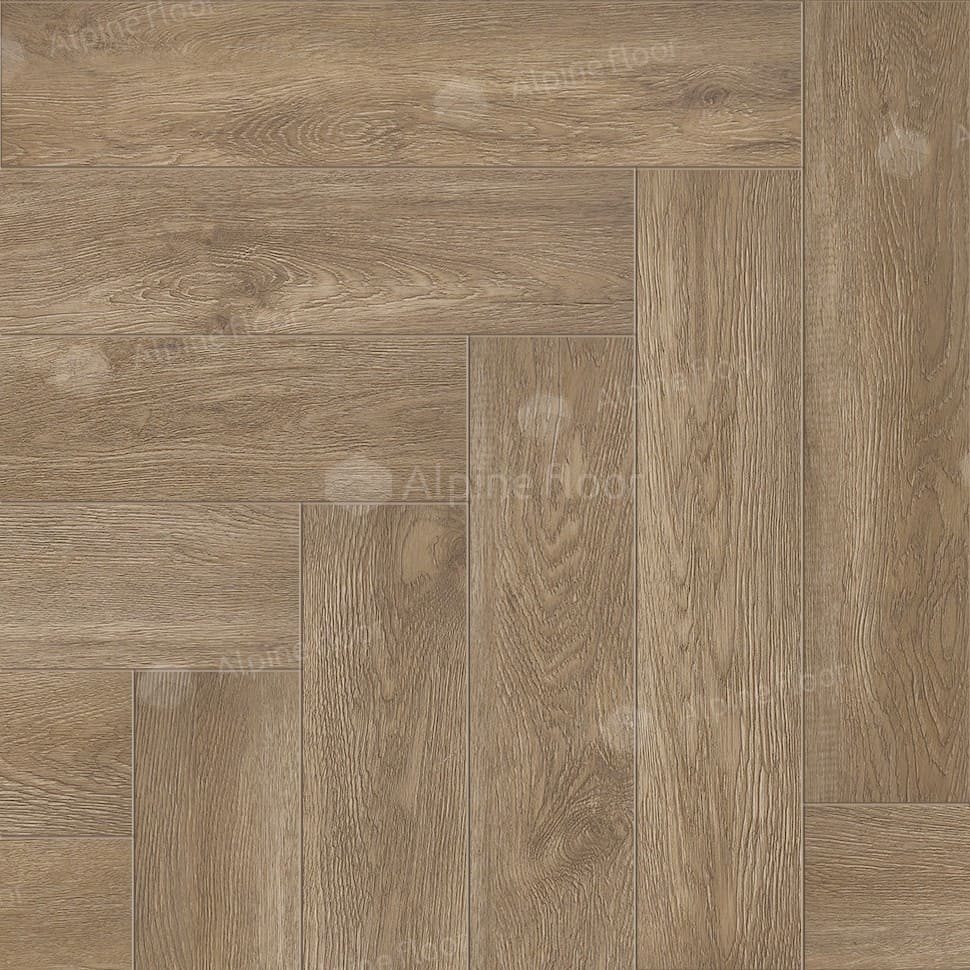 Виниловая плитка "Alpine Floor" Parquet LVT Макадамия (590*118*2,5 мм) — купить в Тамбове