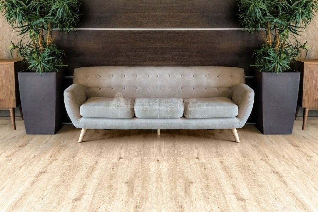 Замковая ПВХ плитка "Alpine Floor" Дуб Ваниль  (1220*183*4мм) — купить в Тамбове