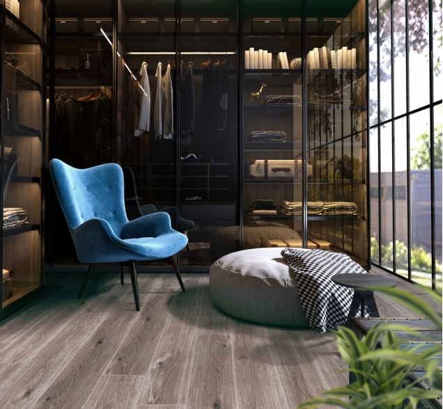 SPC ламинат "CronaFloor" Wood 4V Дуб Хельсинки (1200*180*4 мм) — купить в Тамбове