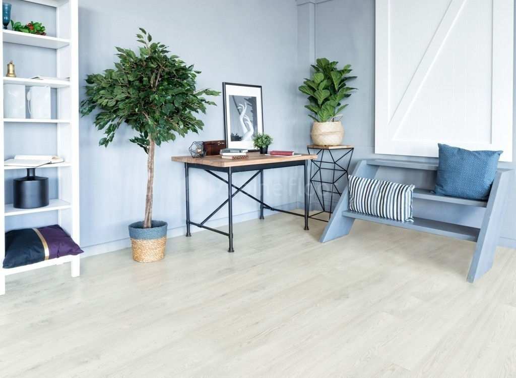Кварцвиниловая плитка "Alpine Floor" Дуб Светлый  (1219*184*2мм) — купить в Тамбове