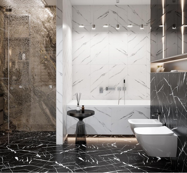 SPC ламинат "CronaFloor" Stone 4V Ноче (600*300*4 мм) — купить в Тамбове