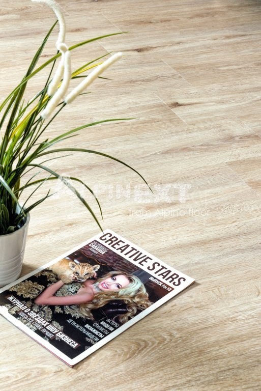 Замковая ПВХ плитка "Alpine Floor" Дуб Ваниль  (1220*183*4мм) — купить в Тамбове