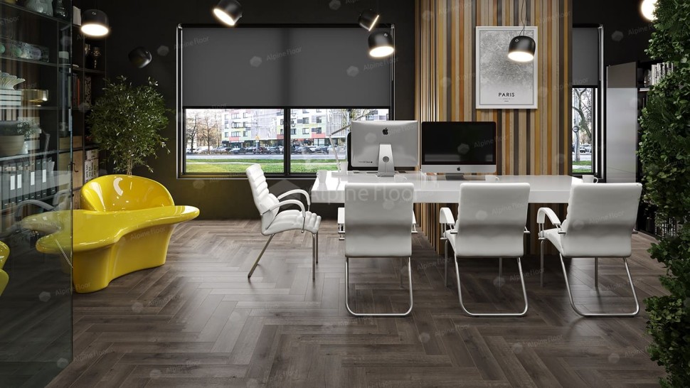 Виниловая плитка "Alpine Floor" Parquet LVT Дуб Антарес (590*118*2,5 мм) — купить в Тамбове
