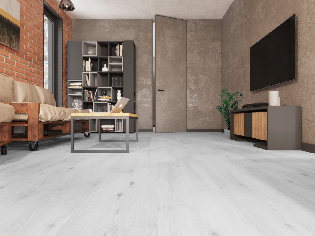 Замковая ПВХ плитка "Art Tile" Ясень Эдмонтон (920*150*4 мм) — купить в Тамбове