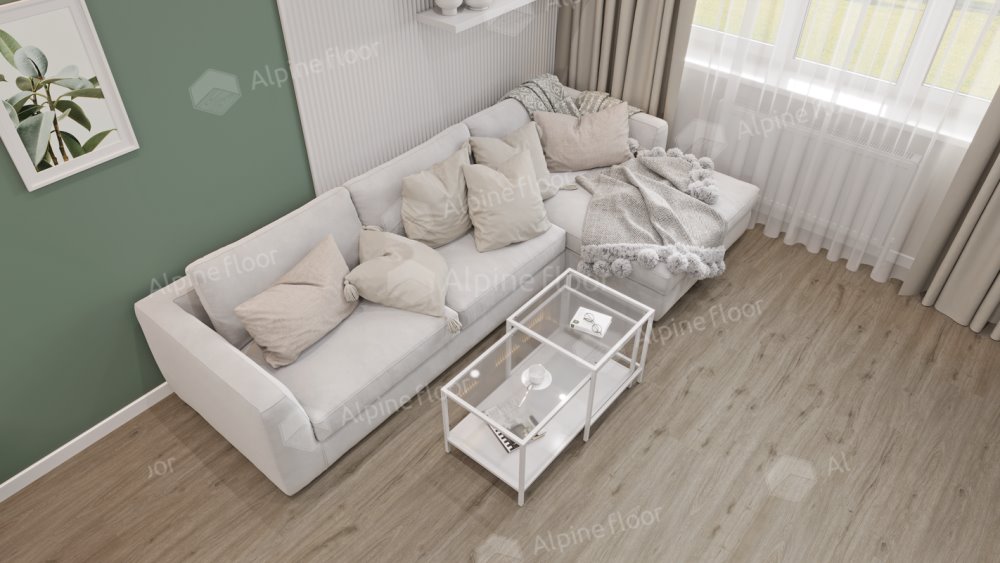 SPC Ламинат "Alpine Floor" Прэсто (1220*183*4 мм) — купить в Тамбове