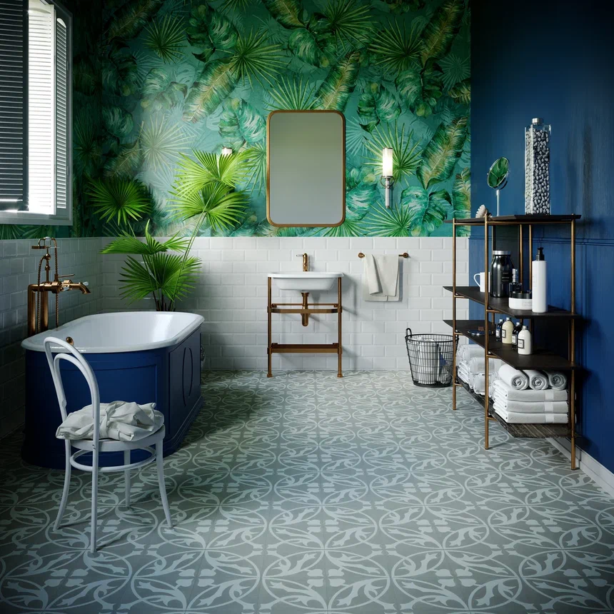 Кварцвиниловая плитка "Invictus" Victorian Deco Smoke (229*229*2,5мм) — купить в Тамбове