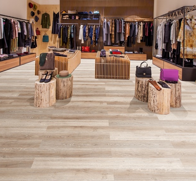 SPC ламинат "CronaFloor" Nano 4V Дуб Светлый (1200*180*3,5 мм) — купить в Тамбове