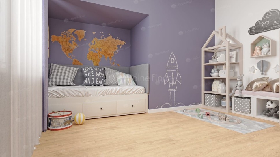 Виниловый ламинат "Alpine Floor" Classic Light MC Дуб Ваниль Селект (1220*183*3,5 мм) — купить в Тамбове