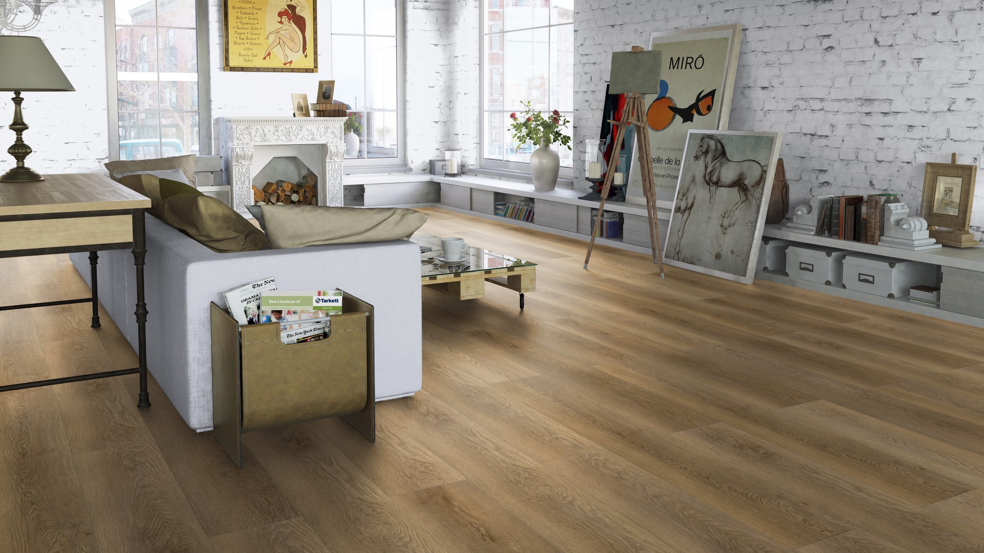 SPC ламинат "Tarkett" Deep House Stanley (1400*225*4,6 мм) — купить в Тамбове