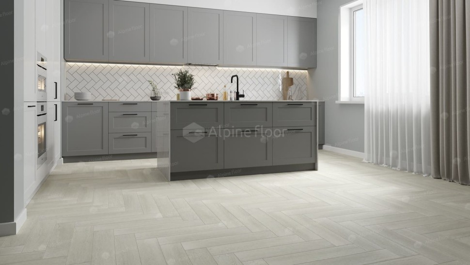 Виниловая плитка "Alpine Floor" Parquet LVT Зимний Лес (590*118*2,5 мм) — купить в Тамбове