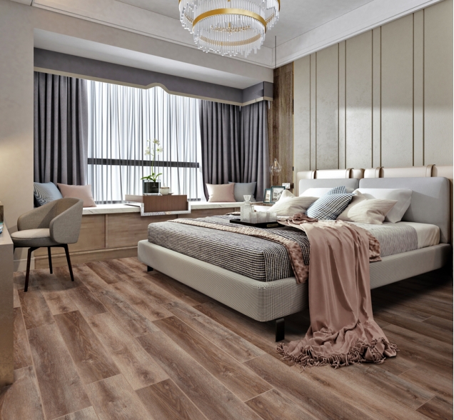 SPC ламинат "CronaFloor" Wood 4V Дуб Охрид (1200*180*4 мм) — купить в Тамбове