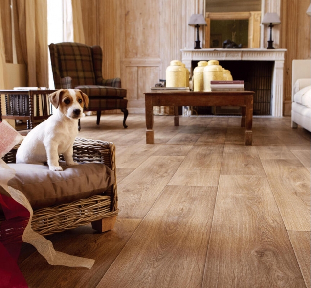 SPC ламинат "CronaFloor" Wood 4V Дуб Монтара (1200*180*4 мм) — купить в Тамбове