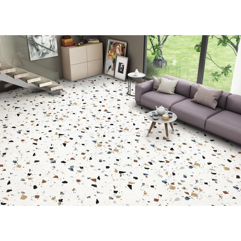 Керамогранит "Ennface" 600*1200 Frammenti Матовый Белый — купить в Тамбове