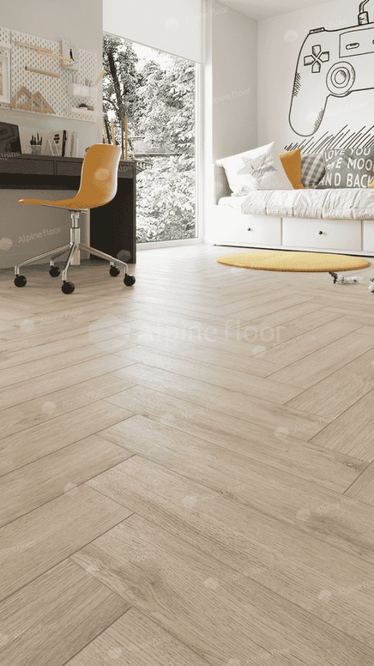 Виниловый ламинат "Alpine Floor" Parquet Light Дуб Медия (600*125*4 мм) — купить в Тамбове