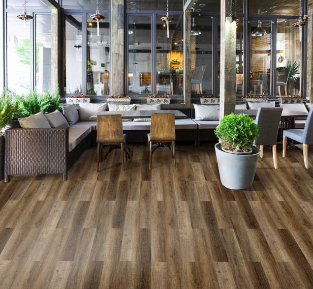 SPC ламинат "CronaFloor" Wood 4V Дуб Чак (1200*180*4 мм) — купить в Тамбове