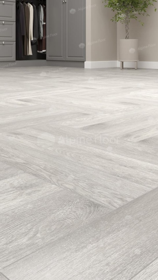 Виниловая плитка "Alpine Floor" Parquet LVT Дуб Полис (590*118*2,5 мм) — купить в Тамбове