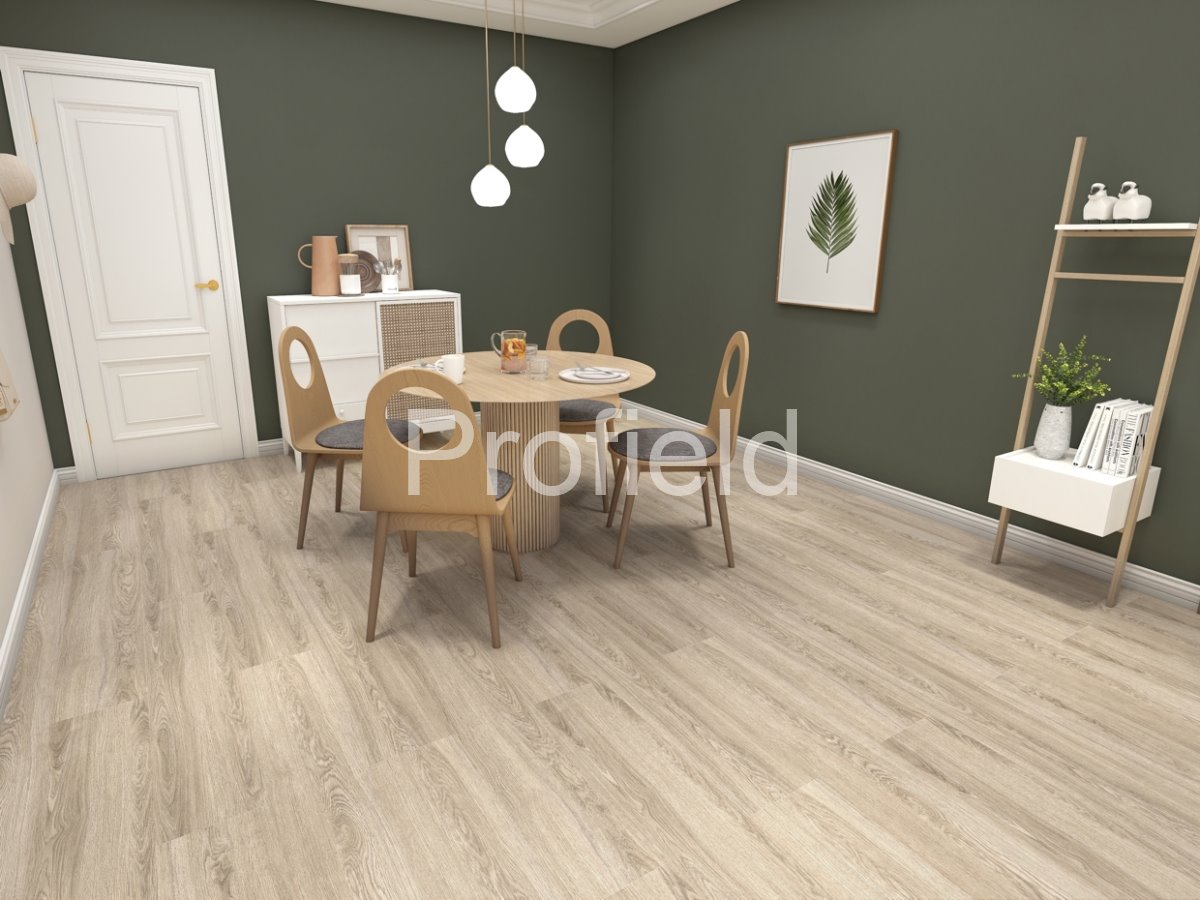 HSPC ламинат "Profield" Дуб Светлый (1200*228*5,5 мм) — купить в Тамбове