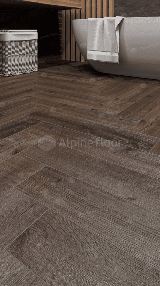 Виниловый ламинат "Alpine Floor" Parquet Light Дуб Альферац (600*125*4 мм) — купить в Тамбове