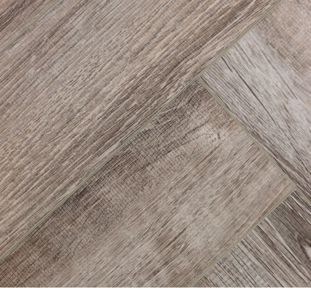 Виниловый ламинат SPC "Cronafloor" Herringbone Дуб Тулон (640*128*4,5 мм) — купить в Тамбове