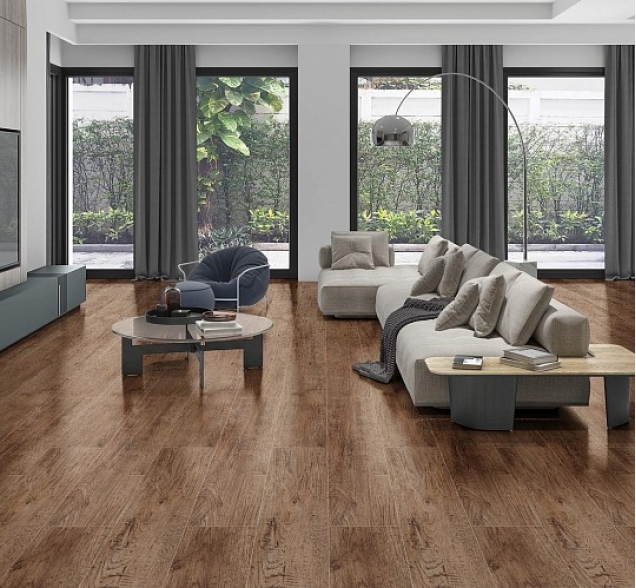 SPC ламинат "CronaFloor" Nano 4V Дуб Античный (1200*180*3,5 мм) — купить в Тамбове