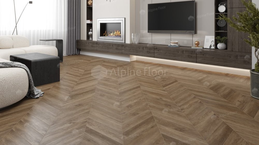 LVT плитка "Alpine Floor" Макадамия (555*127*2,5 мм) — купить в Тамбове