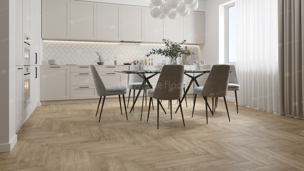 Виниловая плитка "Alpine Floor" Parquet LVT Дуб Ваниль Селект (590*118*2,5 мм) — купить в Тамбове