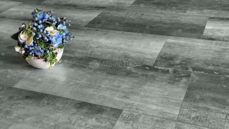 Виниловая плитка "Alpine Floor" Light Stone Корнуолл (608*303*2,5 мм) — купить в Тамбове