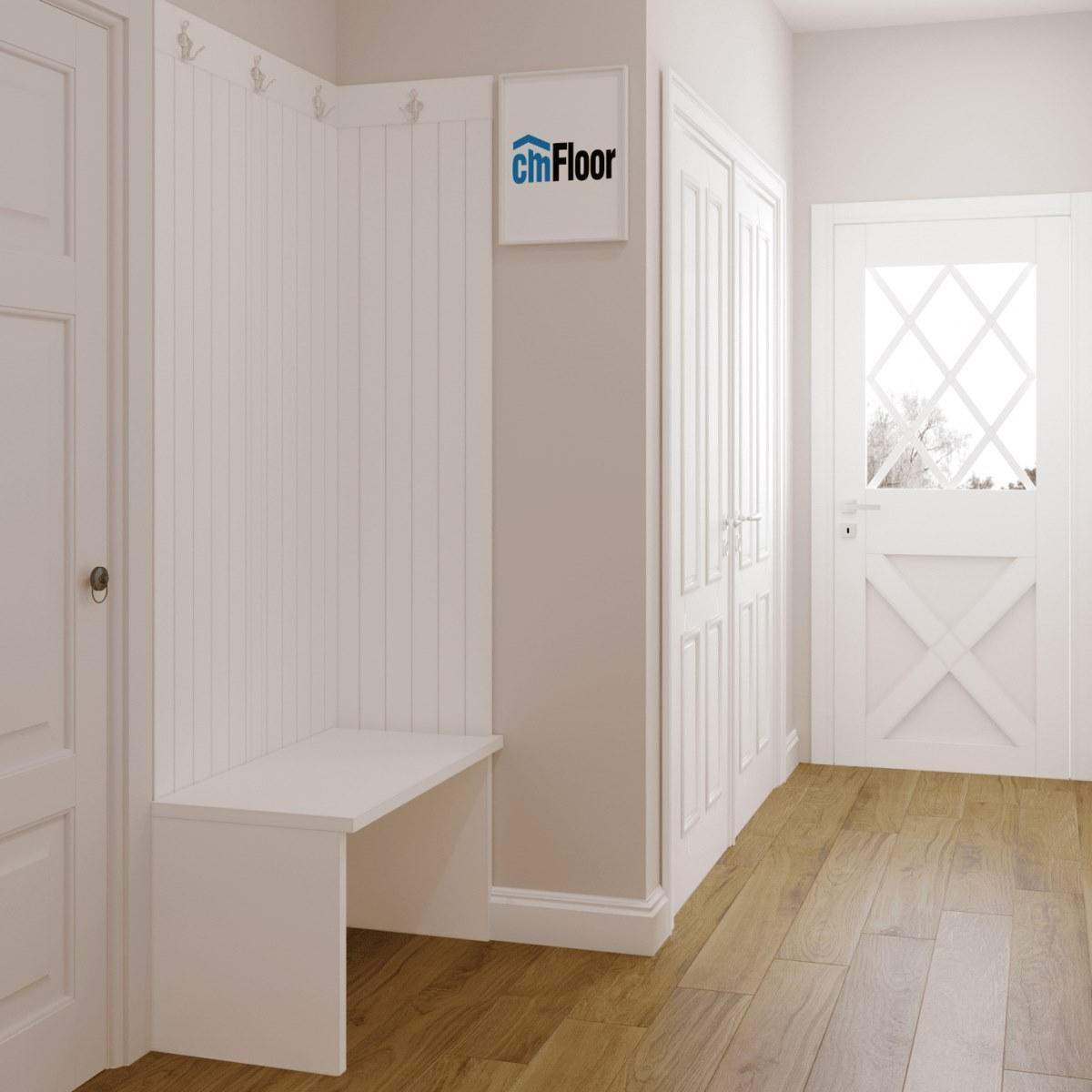 Виниловое напольное покрытие ScandiWood 04 Орех Американский (180*1220*5 мм) — купить в Тамбове