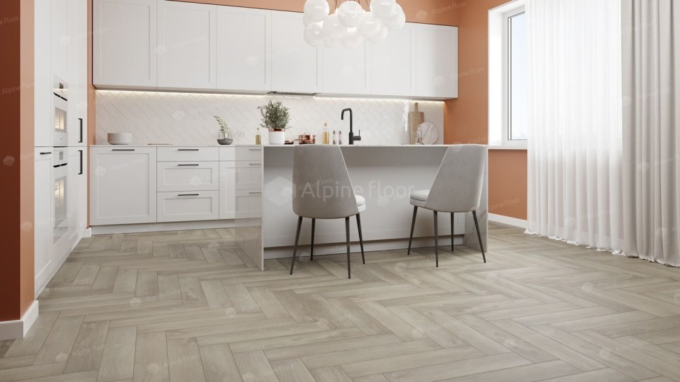 Виниловая плитка "Alpine Floor" Parquet LVT Дуб Фантазия (590*118*2,5 мм) — купить в Тамбове