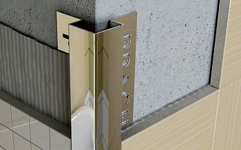 Профиль антивандальный для керамической плитки AV10 EМ 270 матовый